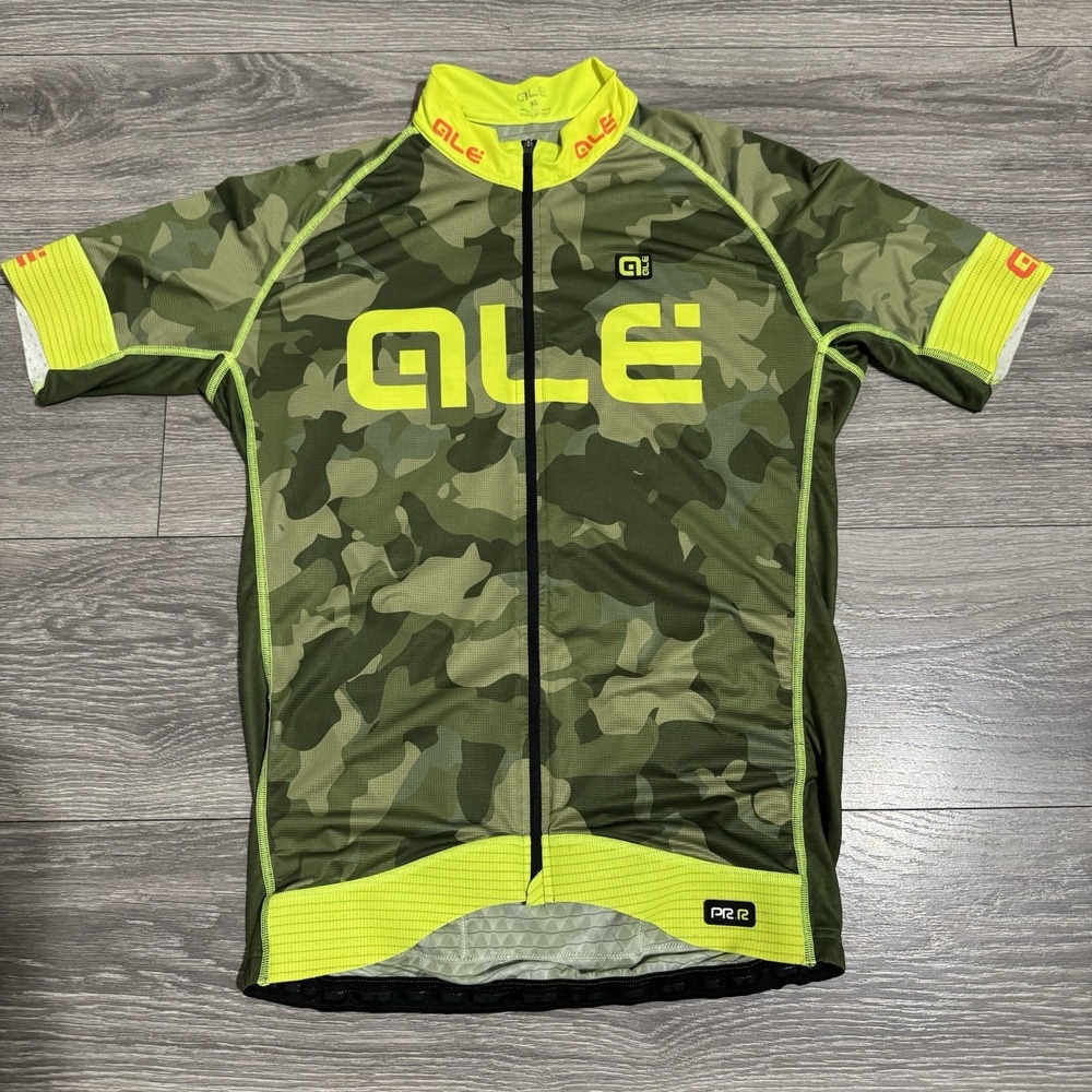 Ale PRR Kid's Professional Cycling Jersey Green Pro Road Race  XL‎ Made in Italy